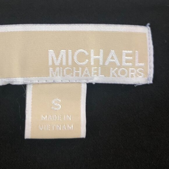 Vintage Michael Kors Black Dress W/Added Whimsical Bow Small - Picture 2 of 10